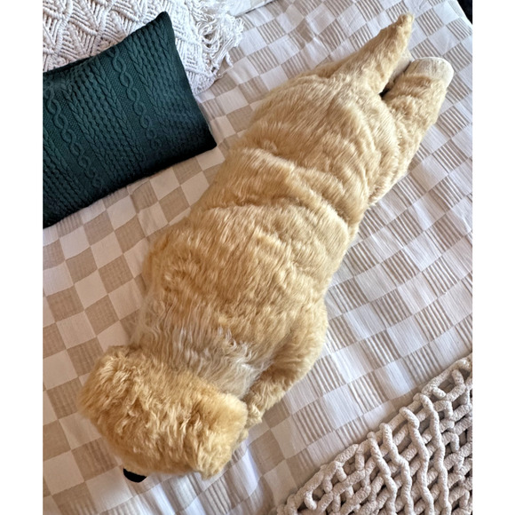Melissa and Doug Large Dog Plush Lifelike Golden Retriever  Golden Retriever Plush 44\